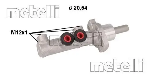 Hauptbremszylinder METELLI 05-1118