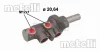 Hauptbremszylinder METELLI 05-1132