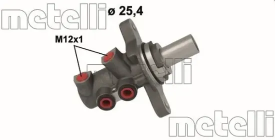 Hauptbremszylinder METELLI 05-1133 Bild Hauptbremszylinder METELLI 05-1133