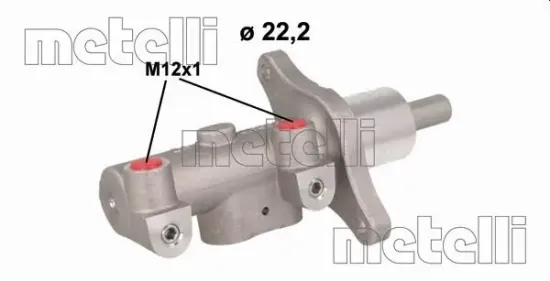 Hauptbremszylinder METELLI 05-1138 Bild Hauptbremszylinder METELLI 05-1138