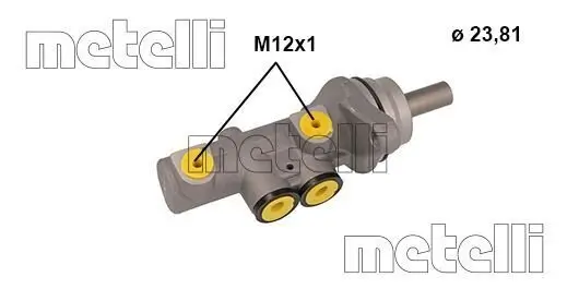 Hauptbremszylinder METELLI 05-1142