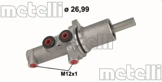 Hauptbremszylinder METELLI 05-1144 Bild Hauptbremszylinder METELLI 05-1144