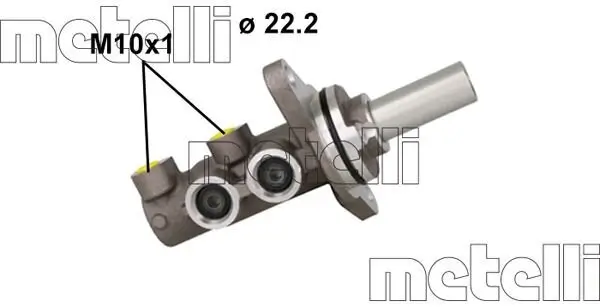 Hauptbremszylinder METELLI 05-1165