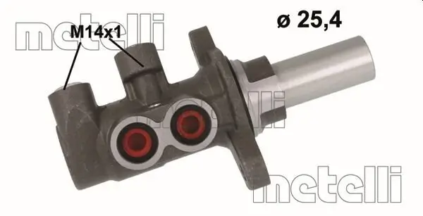 Hauptbremszylinder METELLI 05-1174