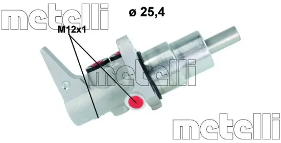 Hauptbremszylinder METELLI 05-1194 Bild Hauptbremszylinder METELLI 05-1194