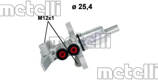 Hauptbremszylinder METELLI 05-1195 Bild Hauptbremszylinder METELLI 05-1195