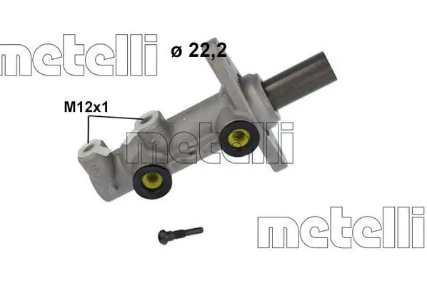 Hauptbremszylinder METELLI 05-1236
