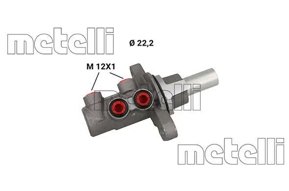 Hauptbremszylinder METELLI 05-1255
