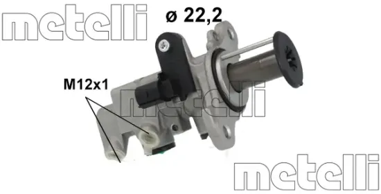 Hauptbremszylinder METELLI 05-1263 Bild Hauptbremszylinder METELLI 05-1263