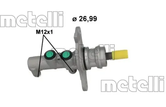 Hauptbremszylinder METELLI 05-1270 Bild Hauptbremszylinder METELLI 05-1270