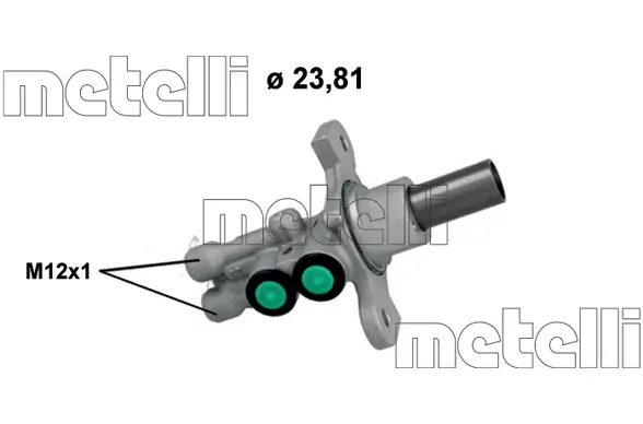 Hauptbremszylinder METELLI 05-1271