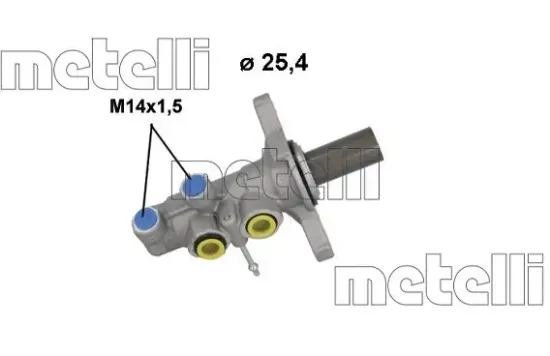 Hauptbremszylinder METELLI 05-1274 Bild Hauptbremszylinder METELLI 05-1274