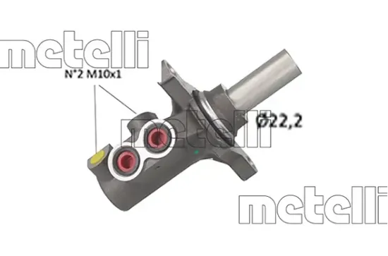 Hauptbremszylinder METELLI 05-1276 Bild Hauptbremszylinder METELLI 05-1276