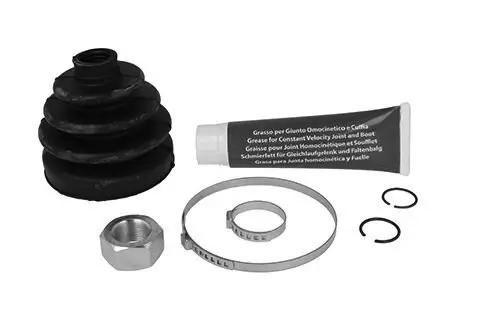 Faltenbalgsatz, Antriebswelle Vorderachse radseitig METELLI 13-0242