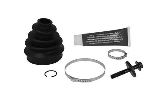 Faltenbalgsatz, Antriebswelle Vorderachse radseitig METELLI 13-0384 Bild Faltenbalgsatz, Antriebswelle Vorderachse radseitig METELLI 13-0384