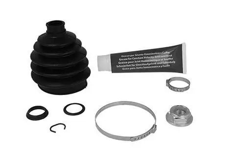 Faltenbalgsatz, Antriebswelle Vorderachse radseitig METELLI 13-0433