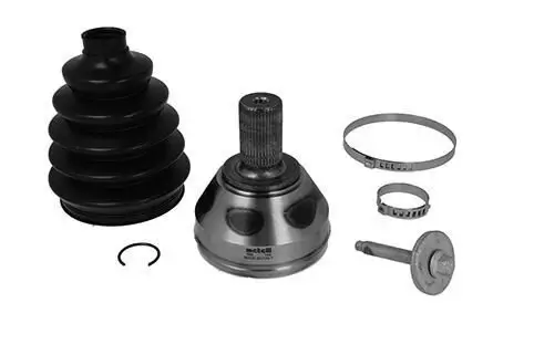 Gelenksatz, Antriebswelle Vorderachse radseitig METELLI 15-1696