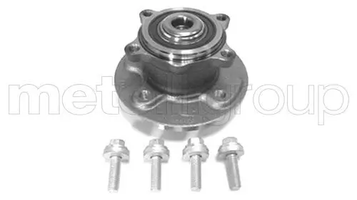 Radlagersatz Hinterachse METELLI 19-2722