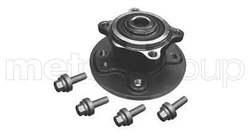 Radlagersatz Hinterachse METELLI 19-2948