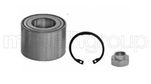 Radlagersatz Vorderachse METELLI 19-7723