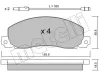 Bremsbelagsatz, Scheibenbremse Vorderachse METELLI 22-0098-0