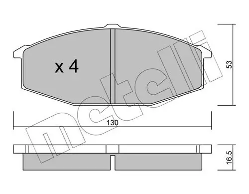 Faltenbalgsatz, Antriebswelle Vorderachse radseitig METELLI 13-0471 Bild Faltenbalgsatz, Antriebswelle Vorderachse radseitig METELLI 13-0471