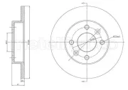 Bremsscheibe METELLI 23-0082