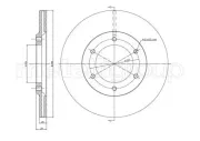 Bremsscheibe Vorderachse METELLI 23-0247