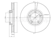 Bremsscheibe METELLI 23-0459