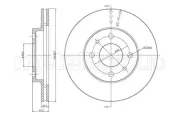 Bremsscheibe METELLI 23-0553