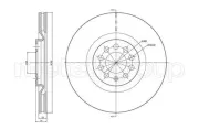 Bremsscheibe Vorderachse METELLI 23-0706C