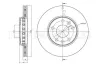 Bremsscheibe METELLI 23-0981C