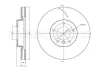 Bremsscheibe Vorderachse rechts rechts METELLI 23-1233C