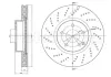 Bremsscheibe Vorderachse METELLI 23-1459FC