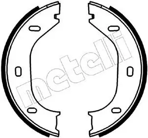 Bremsbackensatz, Feststellbremse Hinterachse METELLI 53-0011