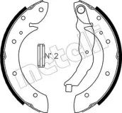 Bremsbackensatz Hinterachse METELLI 53-0015