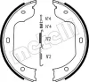 Bremsbackensatz, Feststellbremse Hinterachse METELLI 53-0019K