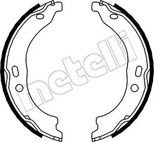 Bremsbackensatz, Feststellbremse Hinterachse METELLI 53-0094