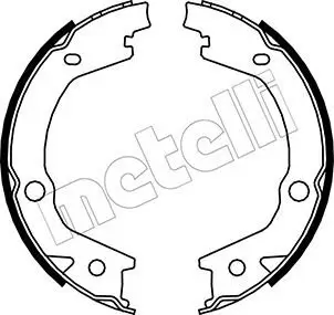 Bremsbackensatz, Feststellbremse METELLI 53-0184