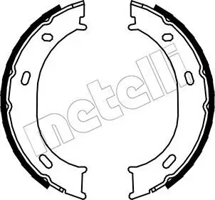 Bremsbackensatz, Feststellbremse METELLI 53-0239