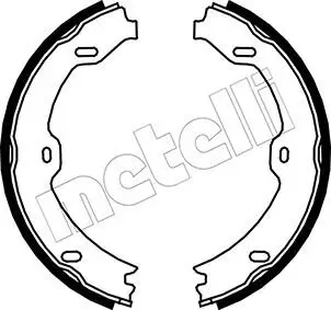 Bremsbackensatz, Feststellbremse Hinterachse METELLI 53-0243