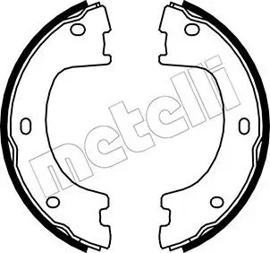 Bremsbackensatz, Feststellbremse METELLI 53-0249