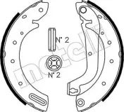 Bremsbackensatz Hinterachse METELLI 53-0287