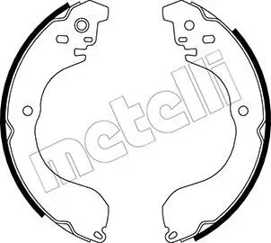 Bremsbackensatz Hinterachse METELLI 53-0296 Bild Bremsbackensatz Hinterachse METELLI 53-0296