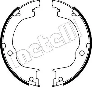 Bremsbackensatz, Feststellbremse Hinterachse METELLI 53-0317 Bild Bremsbackensatz, Feststellbremse Hinterachse METELLI 53-0317