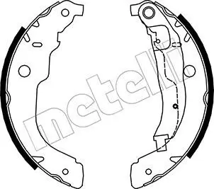 Bremsbackensatz METELLI 53-0333