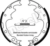 Bremsbackensatz Hinterachse METELLI 53-0349