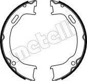 Bremsbackensatz, Feststellbremse Hinterachse METELLI 53-0364