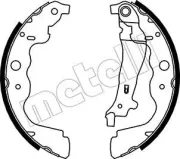Bremsbackensatz Hinterachse METELLI 53-0365