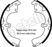 Bremsbackensatz METELLI 53-0422